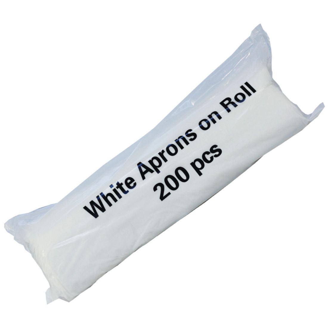 BLUE Disposable Polythene Aprons On A Roll 200 Pack